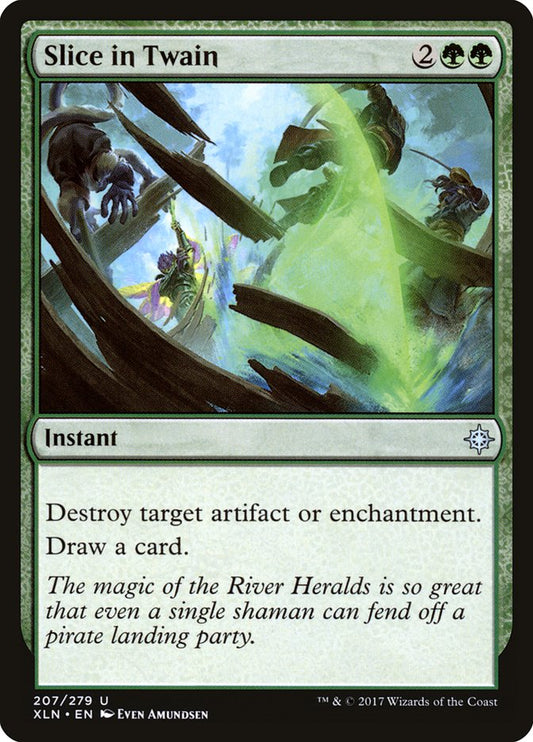 Slice in Twain [Ixalan] [Foil]