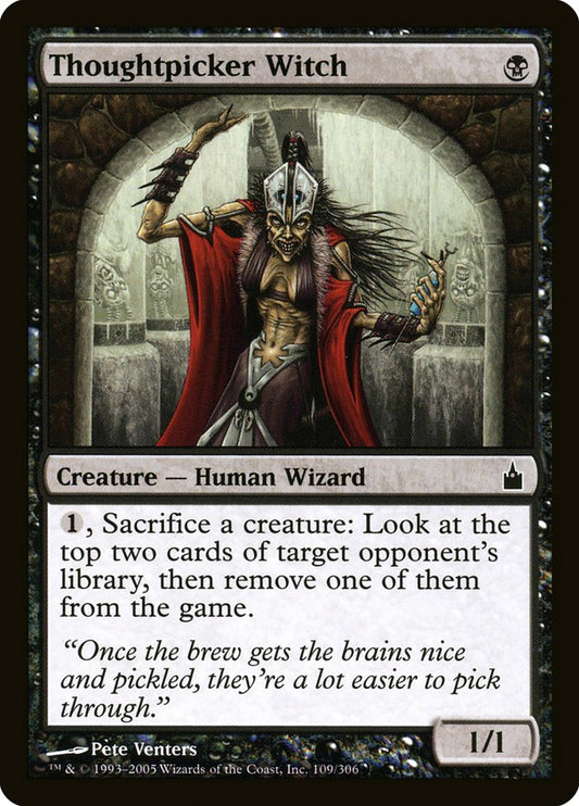 Thoughtpicker Witch [Ravnica: City of Guilds] [Foil]