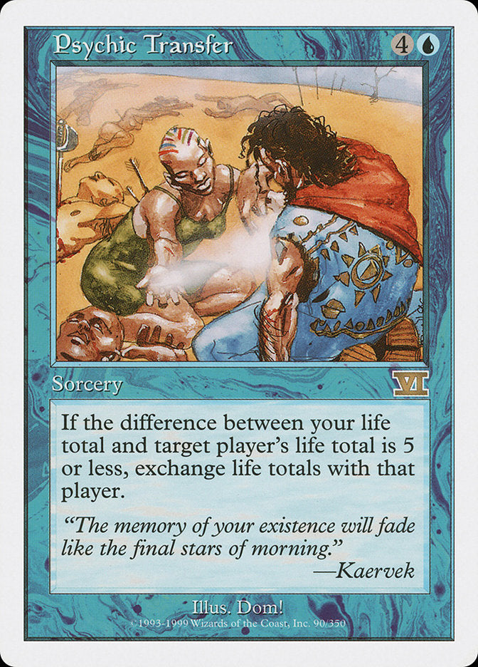 Psychic Transfer [Sixth Edition]