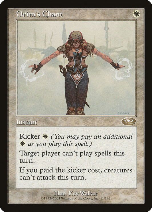 Orim's Chant [Planeshift] [Foil]