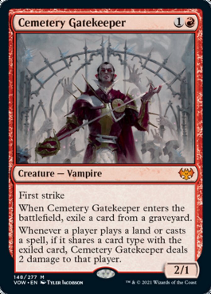Cemetery Gatekeeper [Innistrad: Crimson Vow] [Foil]