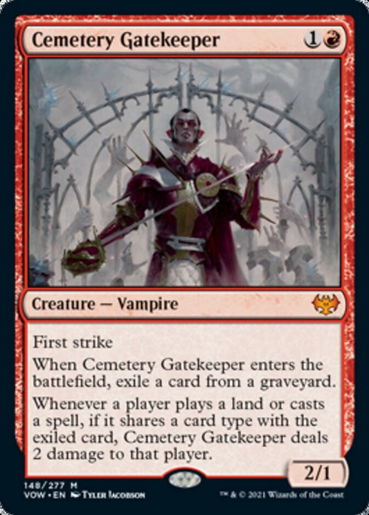 Cemetery Gatekeeper [Innistrad: Crimson Vow] [Foil]