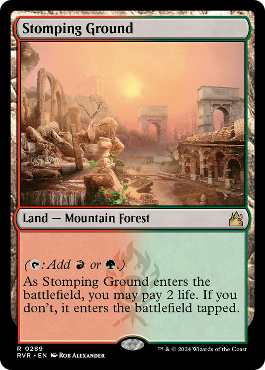 Stomping Ground [Ravnica Remastered] [Foil]
