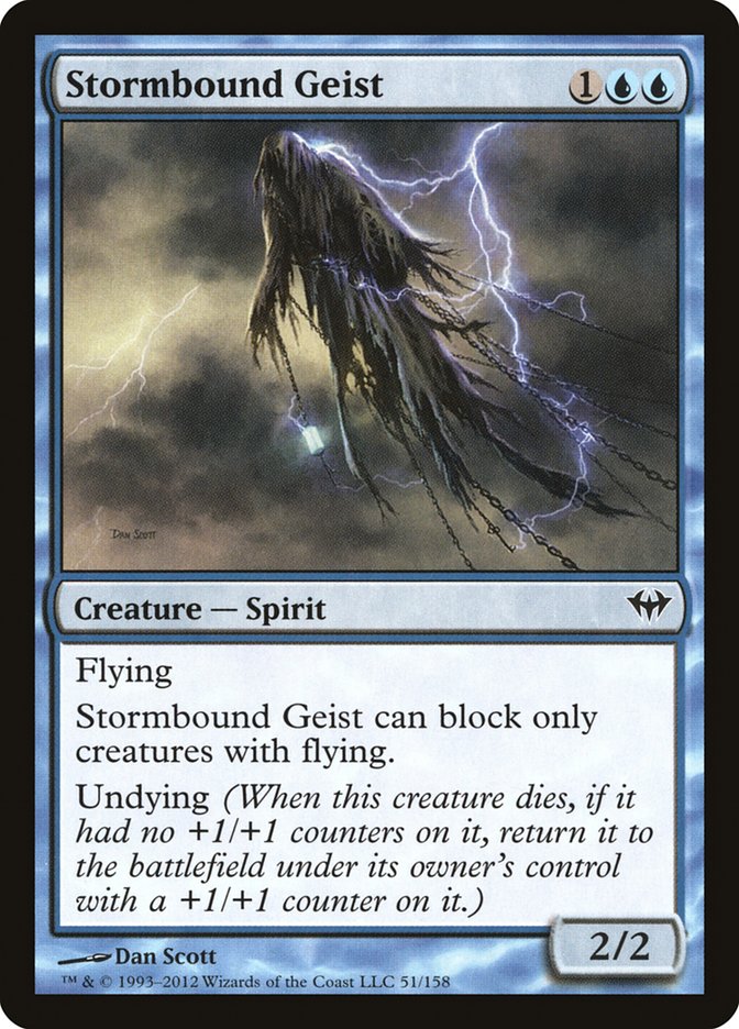 Stormbound Geist [Dark Ascension] [Foil]