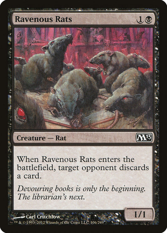 Ravenous Rats [Core Set 2013] [Foil]