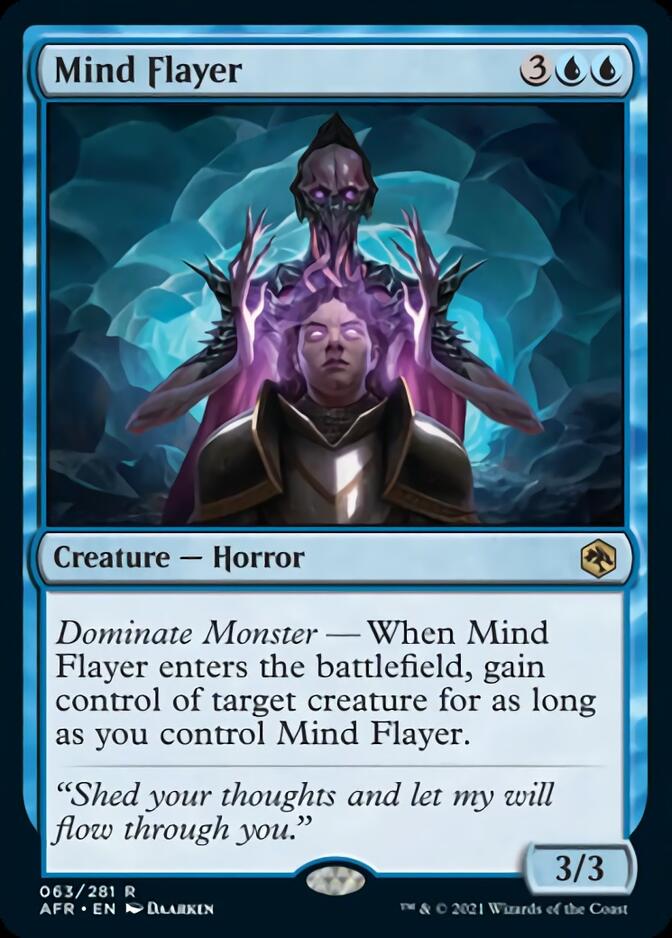 Mind Flayer [Dungeons & Dragons: Adventures in the Forgotten Realms] [Foil]