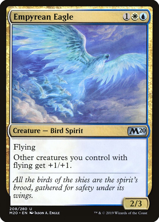 Empyrean Eagle [Core Set 2020] [Foil]