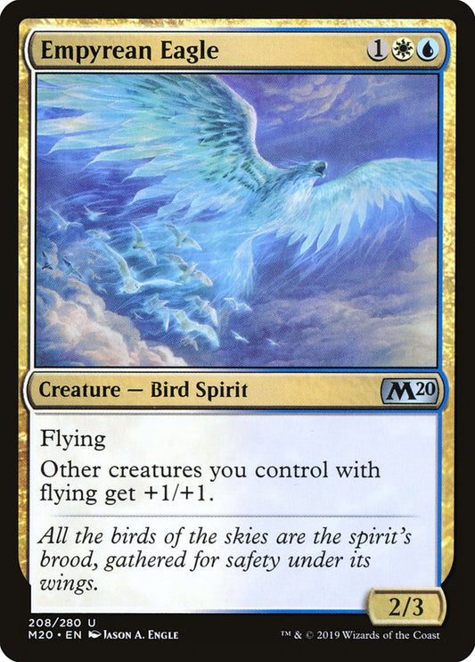 Empyrean Eagle [Core Set 2020] [Foil]
