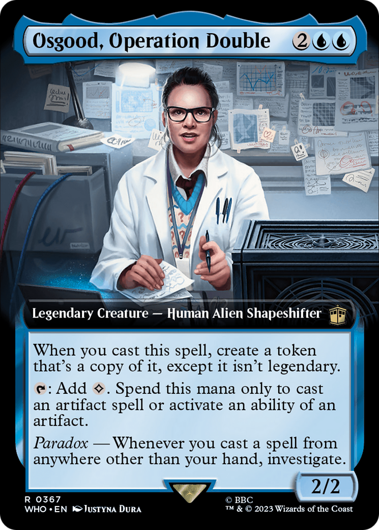 Osgood, Operation Double (Extended Art) [Doctor Who] [Foil]