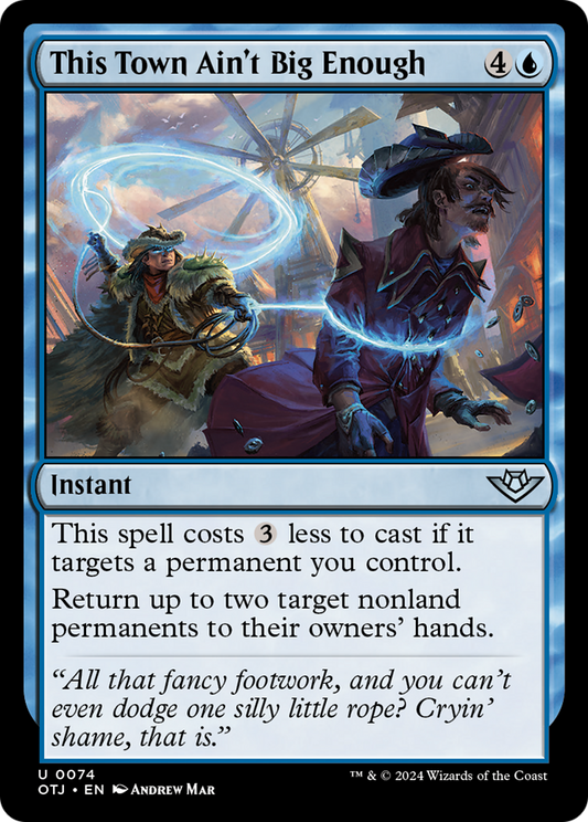 This Town Ain't Big Enough [Outlaws of Thunder Junction] [Foil]