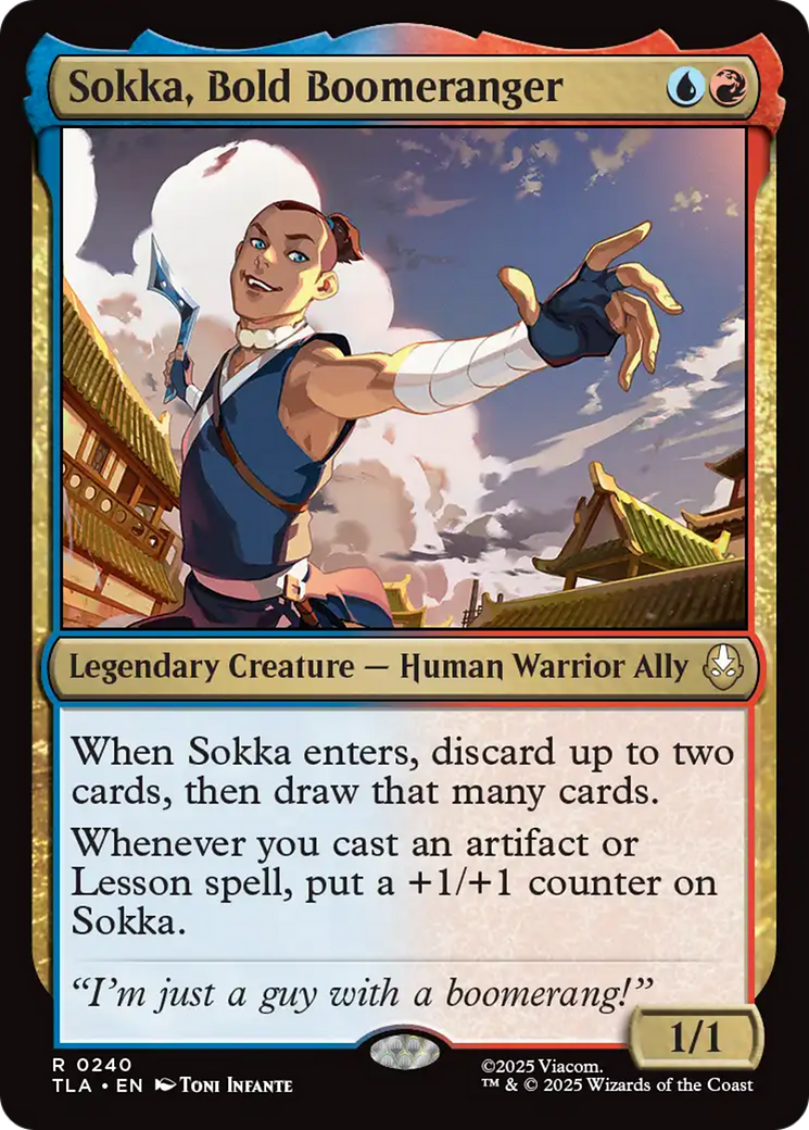 Sokka, Bold Boomeranger [Avatar: The Last Airbender] [Foil]