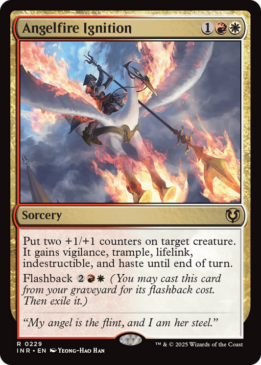 Angelfire Ignition [Innistrad Remastered] [Foil]