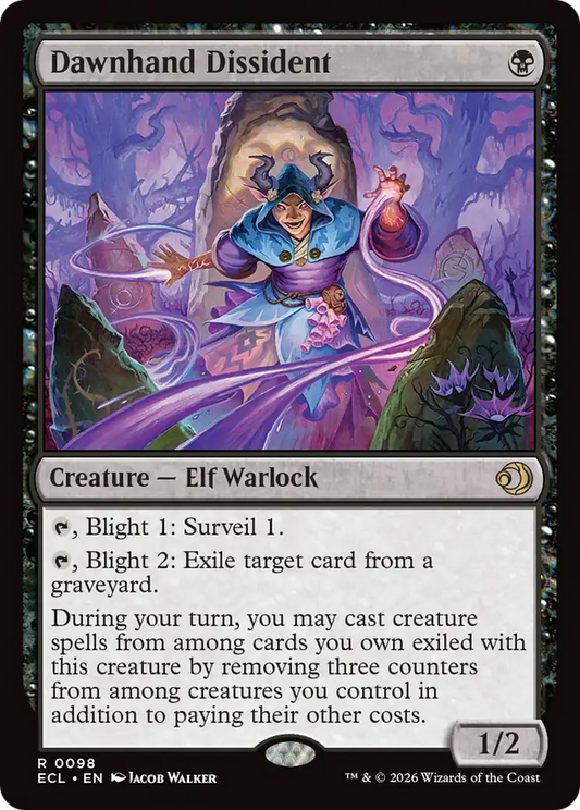 Dawnhand Dissident [Lorwyn Eclipsed] [Foil]