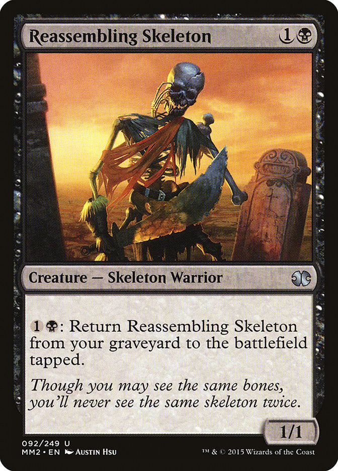 Reassembling Skeleton [Modern Masters 2015] [Foil]
