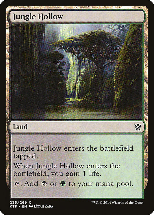 Jungle Hollow [Khans of Tarkir] [Foil]