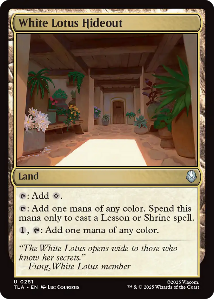 White Lotus Hideout [Avatar: The Last Airbender] [Foil]