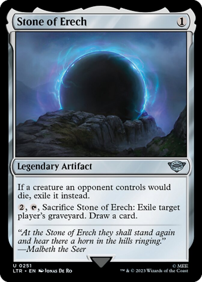 Stone of Erech [The Lord of the Rings: Tales of Middle-Earth] [Foil]