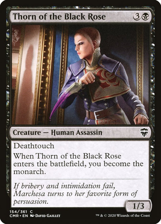 Thorn of the Black Rose [Commander Legends] [Foil]