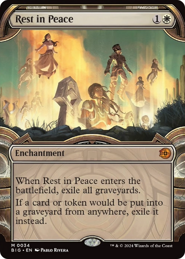 Rest in Peace (Showcase) [Outlaws of Thunder Junction: The Big Score] [Foil]