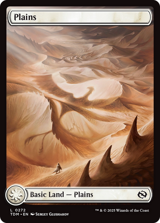 Plains (0272) [Tarkir: Dragonstorm] [Foil]