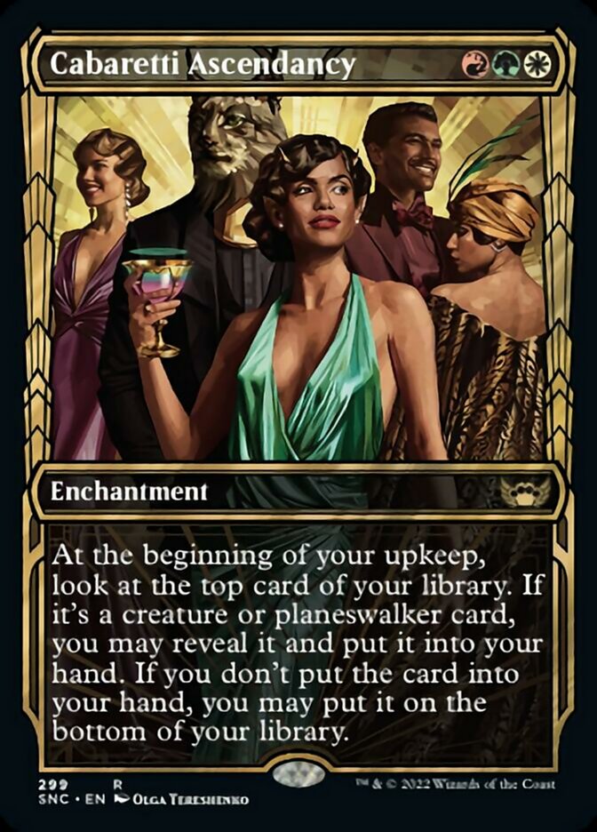 Cabaretti Ascendancy (Showcase Golden Age) [Streets of New Capenna] [Foil]