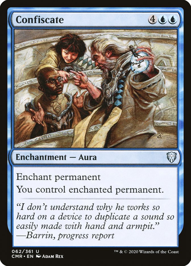 Confiscate [Commander Legends] [Foil]