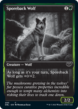 Sporeback Wolf [Innistrad: Double Feature] [Foil]