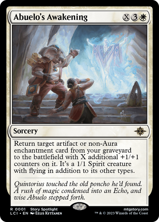 Abuelo's Awakening [The Lost Caverns of Ixalan] [Foil]