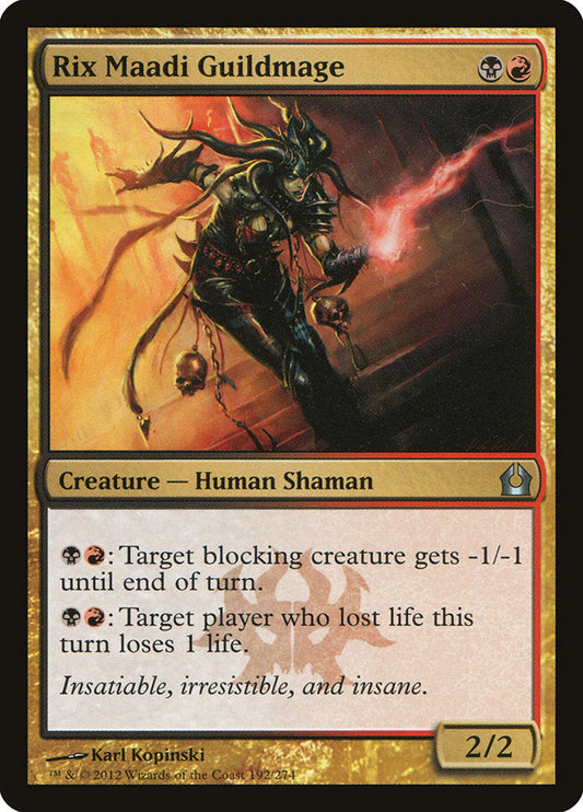 Rix Maadi Guildmage [Return to Ravnica] [Foil]