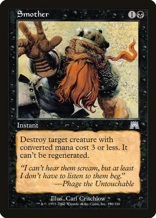 Smother [Onslaught] [Foil]