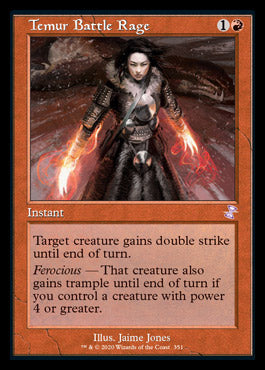Temur Battle Rage (Timeshifted) [Time Spiral Remastered] [Foil]