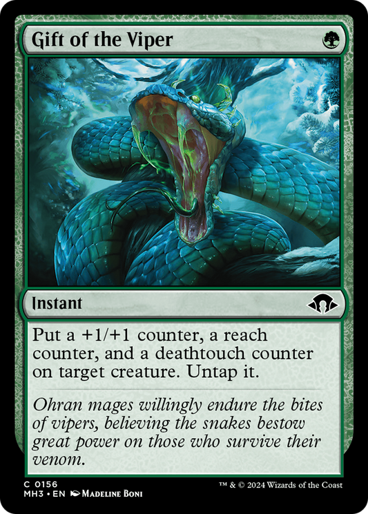 Gift of the Viper [Modern Horizons 3] [Foil]