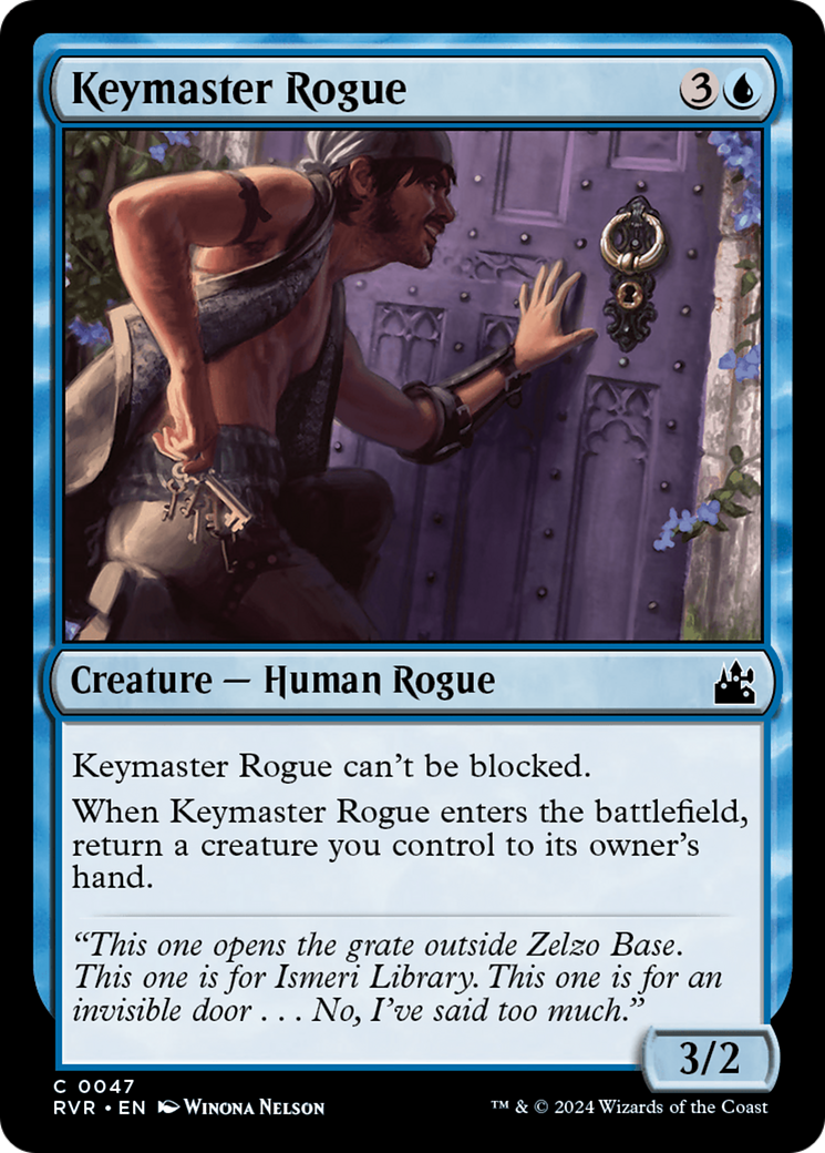 Keymaster Rogue [Ravnica Remastered] [Foil]
