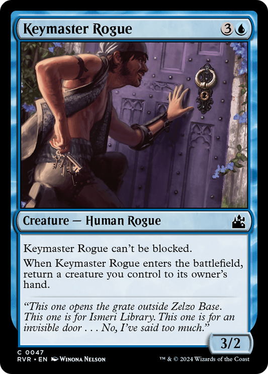 Keymaster Rogue [Ravnica Remastered] [Foil]
