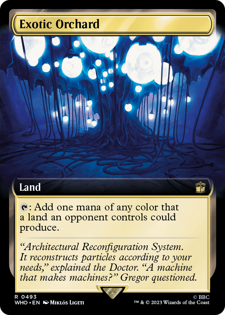 Exotic Orchard (Extended Art) [Doctor Who] [Foil]
