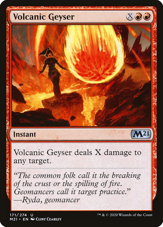 Volcanic Geyser [Core Set 2021] [Foil]