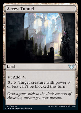 Access Tunnel [Strixhaven: School of Mages] [Foil]