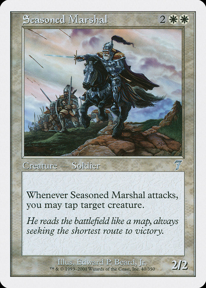 Seasoned Marshal [Seventh Edition] [Foil]