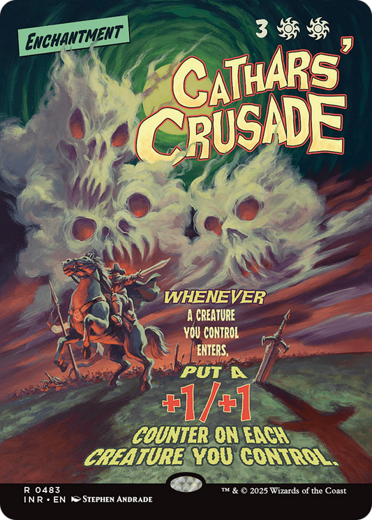 Cathars' Crusade (Showcase) [Innistrad Remastered] [Foil]