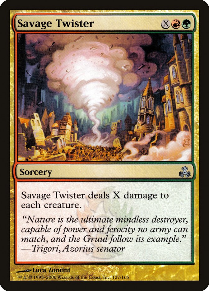 Savage Twister [Guildpact] [Foil]