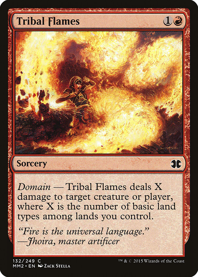 Tribal Flames [Modern Masters 2015] [Foil]