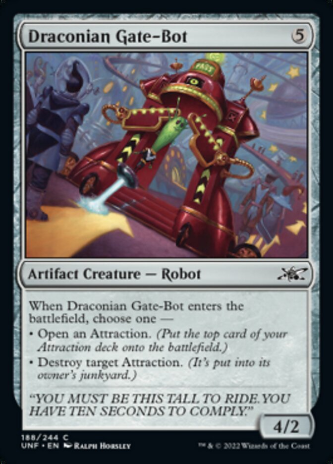 Draconian Gate-Bot [Unfinity] [Foil]