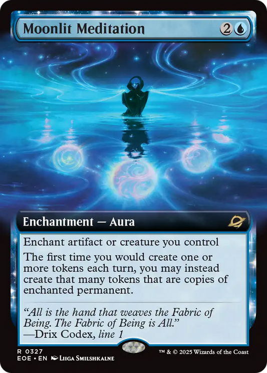Moonlit Meditation (Extended Art) [Edge of Eternities] [Foil]