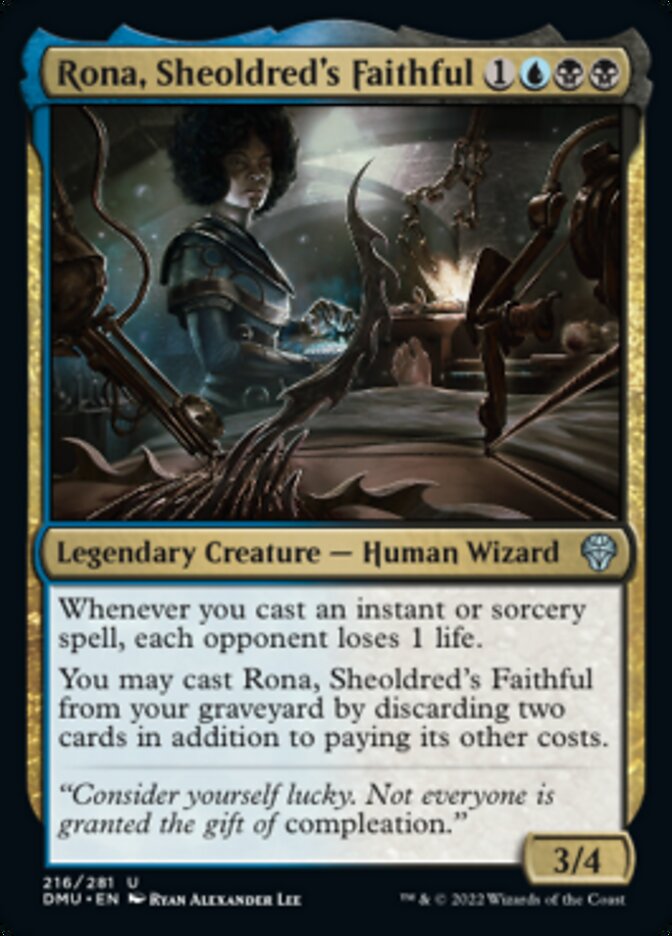 Rona, Sheoldred's Faithful [Dominaria United] [Foil]
