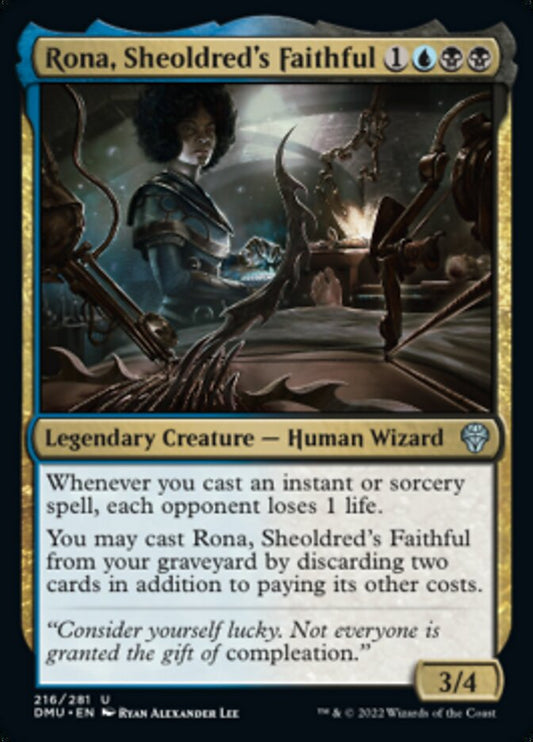 Rona, Sheoldred's Faithful [Dominaria United] [Foil]