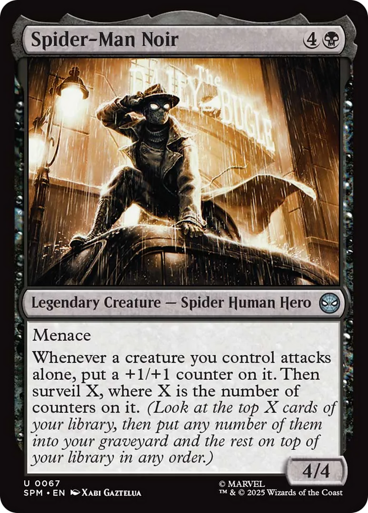 Spider-Man Noir [Marvel's Spider-Man] [Foil]