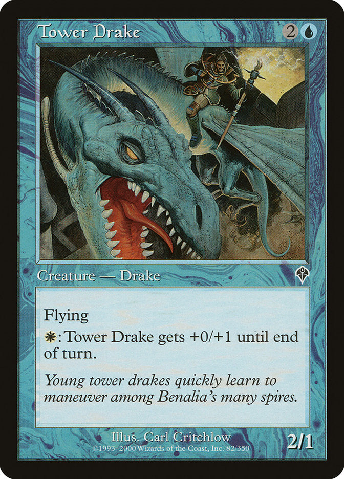 Tower Drake [Invasion] [Foil]