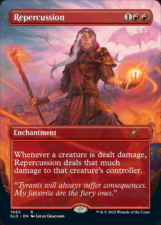 Repercussion (Borderless) [Secret Lair Drop Series] [Foil]