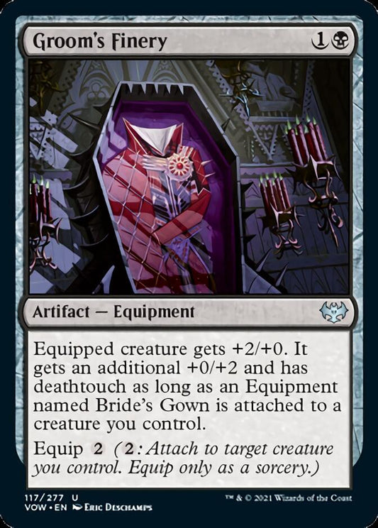 Groom's Finery [Innistrad: Crimson Vow] [Foil]