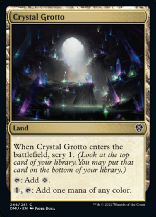 Crystal Grotto [Dominaria United] [Foil]